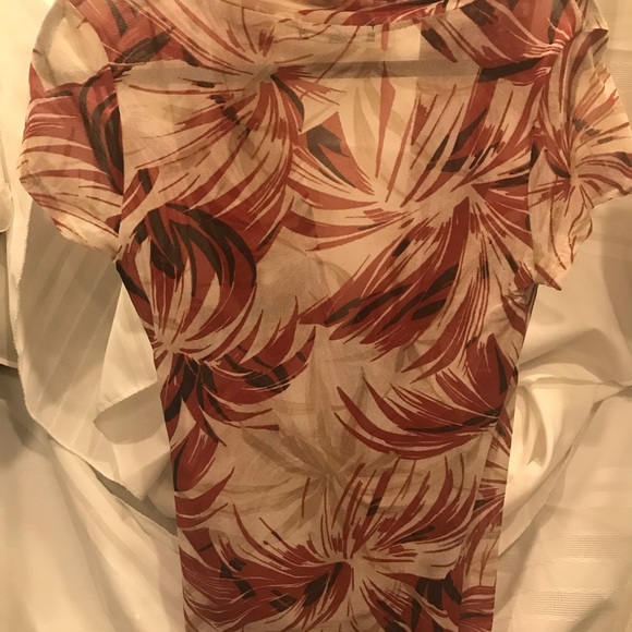 Karen Kane crepy material size L red/black - Picture 3 of 3